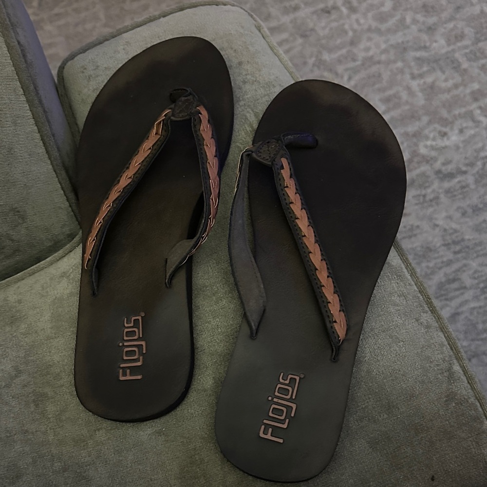 Flojos women's sandals  "Divine Woven Flip Flops"